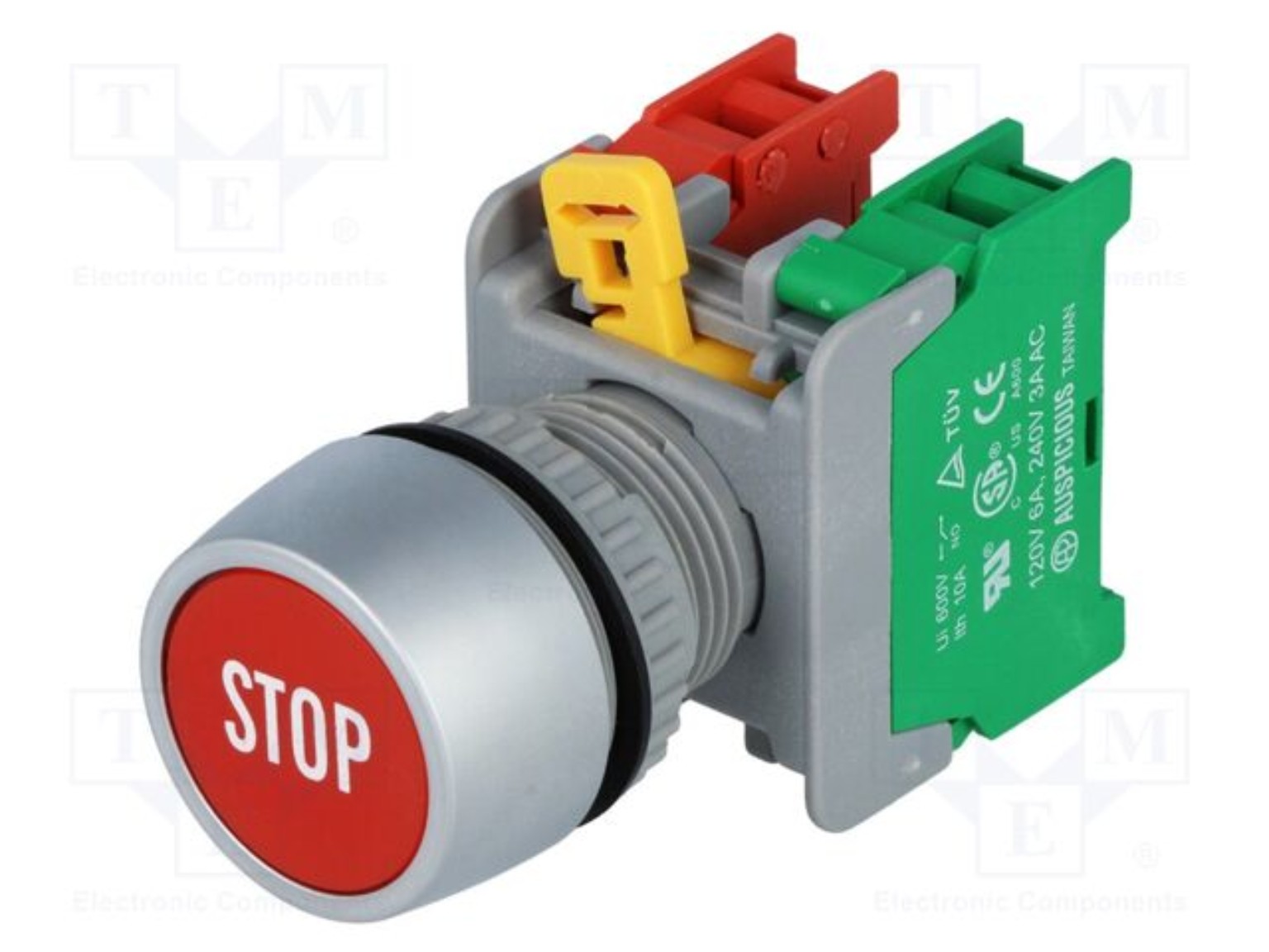 Stop push buttons
