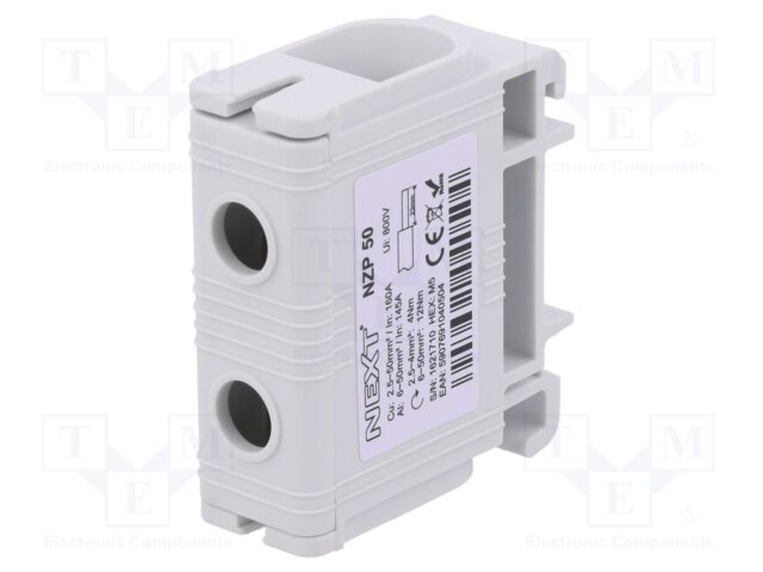High-capacity power terminals