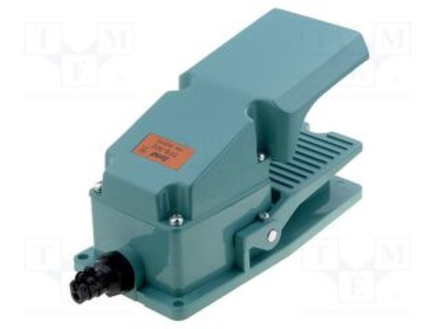 Metal foot pedal switch