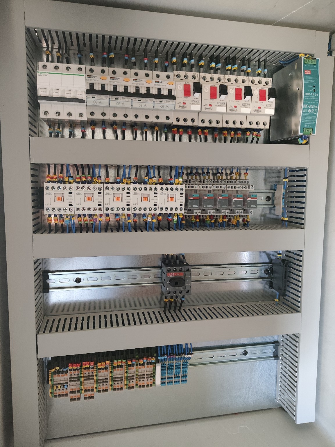 Industrial control panel
